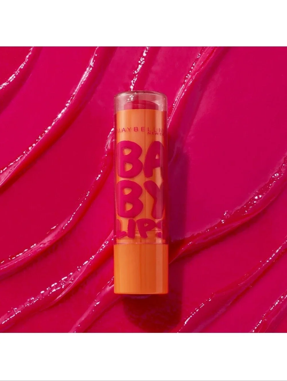 ⭐4/$15 Maybelline Baby Lips Moisturizing Lip Balm Cherry Me